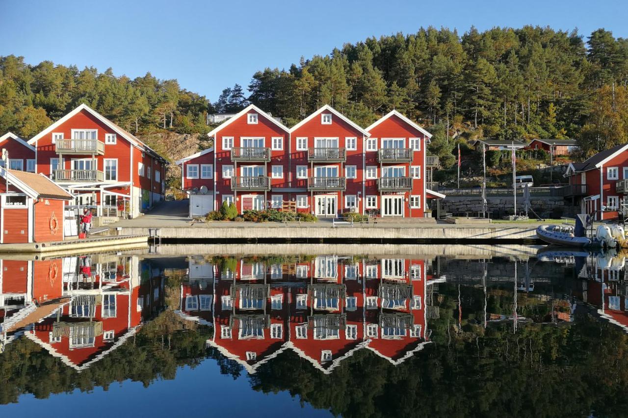 Tregde Ferie Hotel Mandal Exterior foto