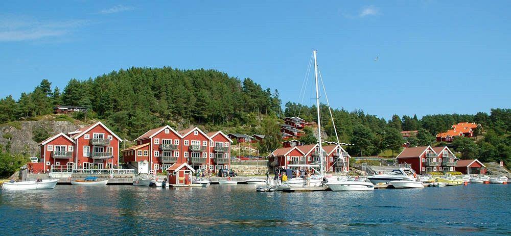 Tregde Ferie Hotel Mandal Exterior foto